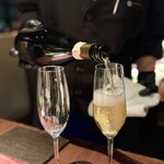 天空焼肉 星遊山 - スパークリングワイン