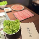 天空焼肉 星遊山 - チョレギサラダ