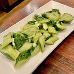 湖南人家 - 20250117きゅうりの和え物 税込638円