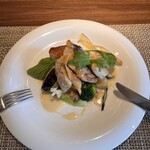 ビストロ ル・ボントン - 真鯛とサワラのポワレ