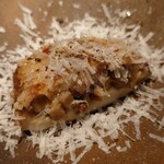 鳥さみ - 椎茸の肉詰め