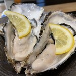 ニ幸 本店 - 厚岸の生牡蠣