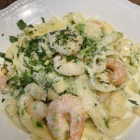 イゾラ スメラルダ - 海老と青さとと柚子のクリームパスタ