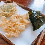 天ぷら 佐久間 - ランチコース　二皿目