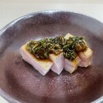 すし処 とし - メカジキの行者ニンニク醤油