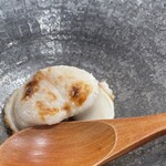 すし処 とし - フグの白子焼き