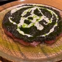 魚工房 としまや - 本鮪のカルパッチョ