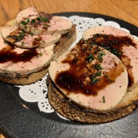 魚工房 としまや - アンコウのブルスケッタ