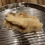 てんぷら 下村 - 牡蠣も驚きの一品。天麩羅こその旨みが解る！