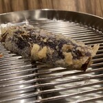 てんぷら 下村 - 今日の茄子は熊本、冬でもジューシーな摩訶不思議