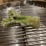 てんぷら 下村 - タラの芽のほろ苦さが酒を盗む