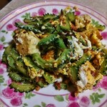 山羊料理　美咲 - ゴーヤチャンプルー
