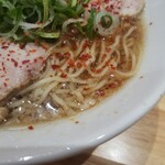 京ラーメン壬生さだかず - （※写真3）麺ズーム