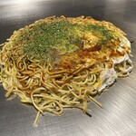 薬研堀 八昌 - お好み焼き　そば肉玉