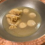 博多おでんと黒毛和牛の店 くろこ - もち巾着とえびしんじょう