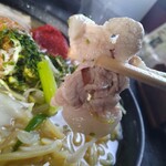 まるひろ - タンメンの豚肉