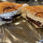 ハースブラウン - 切ったところ