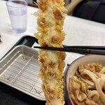 東京KINGうどん - ちくわ天