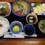 Oshokujidokoro Bin - ヘルシー定食1200円