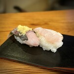 大國鮨 - 一皿目 のどくろ・あじ