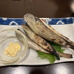 魚河岸 浜作 - 氷下魚の塩焼