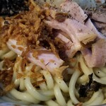 塩そば専門店 桑ばら -  焼き煮干しあぶらそば