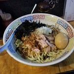 塩そば専門店 桑ばら -  焼き煮干しあぶらそば