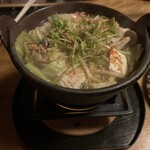 串揚げとおばんざい 天海屋 - 牛もつ鍋