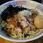 塩そば専門店 桑ばら -  焼き煮干しあぶらそば