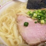 塩そば専門店 桑ばら - トロ鰹の丼とイリコ鰹出汁の塩そば定食