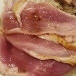 塩そば専門店 桑ばら - セルフ鴨丼用鴨油ご飯