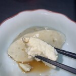 五ケ山豆腐 - 枝豆が粒になってて美味しい♫