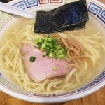 塩そば専門店 桑ばら - トロ鰹の丼とイリコ鰹出汁の塩そば定食