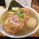 塩そば専門店 桑ばら - 年越し塩鴨南蛮そば＋味玉