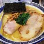 塩そば専門店 桑ばら - 親鶏の鶏白湯そば