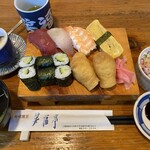 寿司割烹　笑福亭 - 寿司定食 1000円←ランチ限定