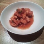 中華菜房 古谷 - 海老天ぷらの四川炒め？