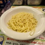 九州じゃんがららあめん - 半替え玉　かため