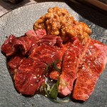 純和牛焼肉 無限亭。 - 