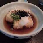 ごはんとお酒　なが坂 - 揚げ出し豆腐