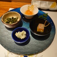 鮨天知州 - 八寸４種
