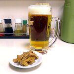 中華料理 ちゃん源 - 生ビール