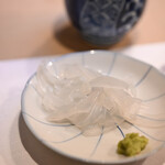 うを徳 - 《相州佐島（さじま）》の"障泥烏賊（あふりいか）"、二百六十七匁（≒1kg）