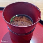日本料理 藤井 - 赤だし椀