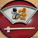 日本料理 藤井 - 正月仕様の先付八寸