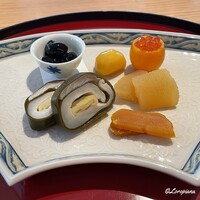 日本料理 藤井 - 正月仕様の先付八寸