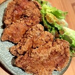 愛ル豚 肉の創作酒場 - 愛豚揚げ
