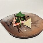 洋食 Matsushita - 前菜　サツマイモとローストビーフ