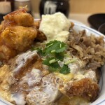 かつや - トリプルカツ丼ヘビー級