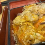 なか卯 豊洲店 - 卵をつぶした絶品親子重